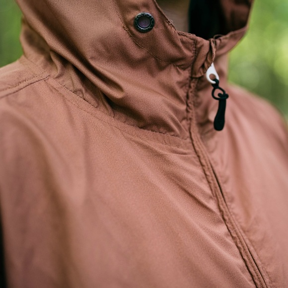 Salmon Packable Rip Curl Jacket - Picture 1 of 6